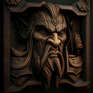 3D модель Гра WarCraft III Reforged (STL)